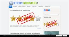 Desktop Screenshot of noticiasinteresantes.com